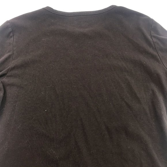 Style & Co Womens Long Sleeve Solid Brown Shirt XL - Picture 5 of 6